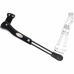 Atran Rex Automatic Fietsstandaard 24-28" - Zwart