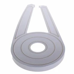 De Woerd KS Retro Kettingscherm 28" - Wit/Goud -Hesling Soldes de woerd ks retro kettingscherm 28 wit goud 576220 3 l