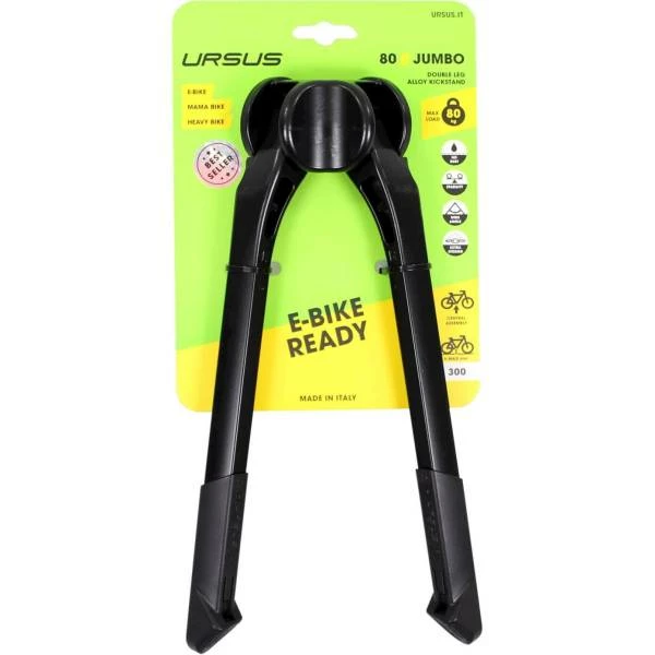 Ursus Active Bike Equipments Ursus Jumbo2 Middenstandaard 28" - Zwart 4 Ursus Active Bike Equipments Ursus Jumbo2 Middenstandaard 28" - Zwart – Image 2