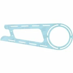 Victoria Retro Kettingscherm 28" Staal - Mint Blauw